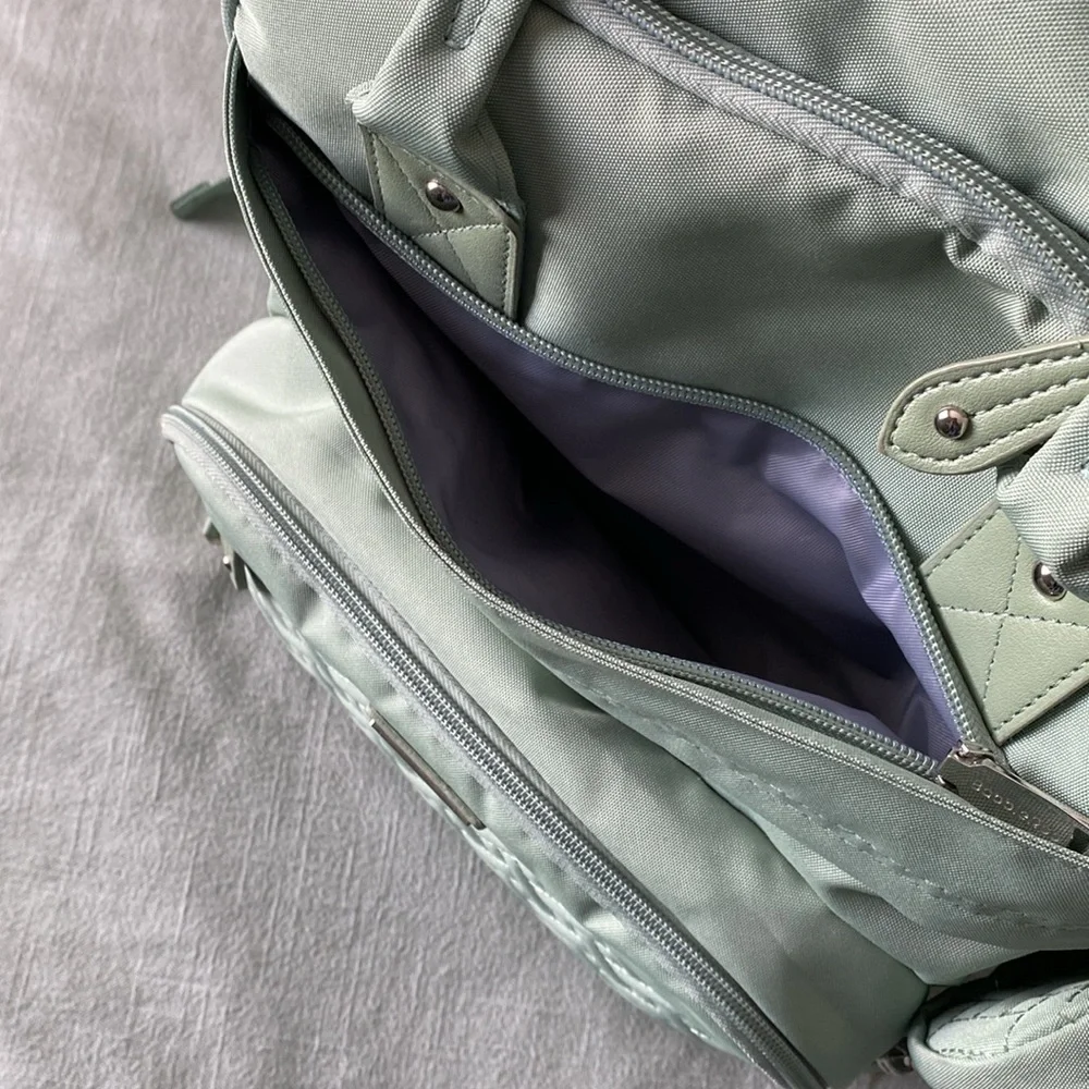 Mint Green Baby Organizer Backpack